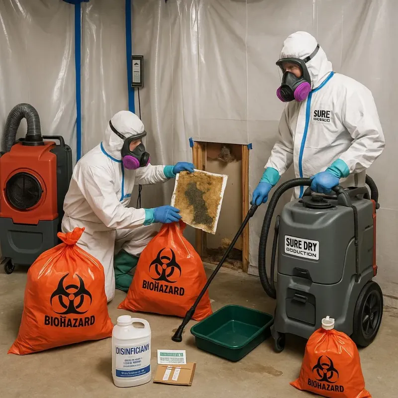 Contaminated Water Handling Protocols process in Nellieburg, MS